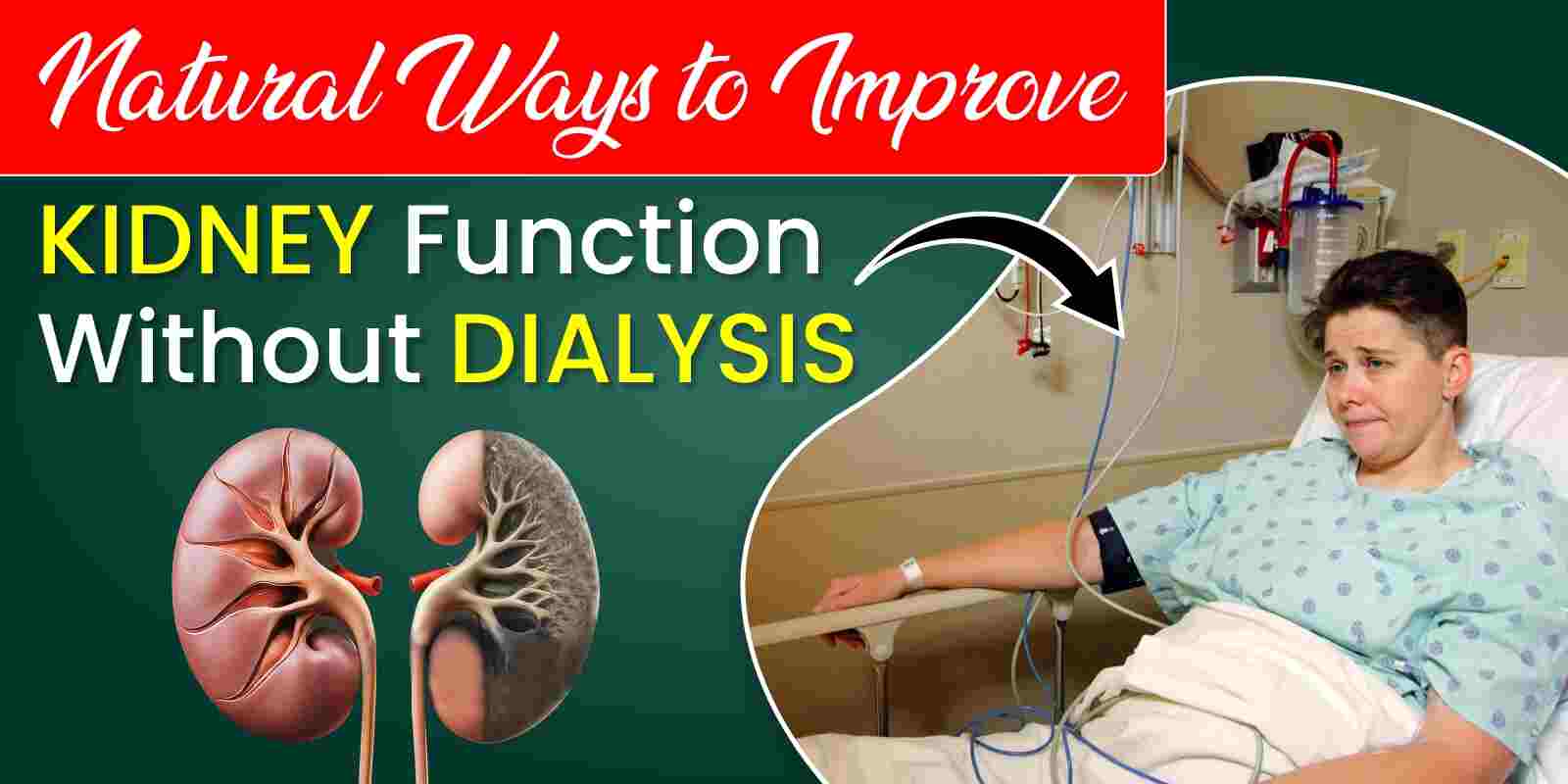 Natural Ways to Improve Kidney Function Without Dialysis